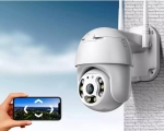 СМАРТ WiFi камера, цветно нощно виждане, водосустойчива, FULL HD 1080P + АУДИО