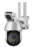 ДВОЙНА Smart Камера, Водоустойчива Wi-Fi Full HD 1080P, Два Обектива + АУДИО