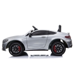 Акумулаторна кола Mercedes Benz C63 AMG, Червен металик, 12V, с меки гуми, отварящи се врати | Iguana.bg