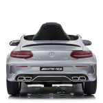 Акумулаторна кола Mercedes Benz C63 AMG, Червен металик, 12V, с меки гуми, отварящи се врати | Iguana.bg