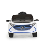 Акумулаторна кола Mercedes Benz EQA, Бял металик, 12V, с меки гуми, отварящи се врати | Iguana.bg