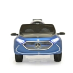 Акумулаторна кола Mercedes Benz EQA, Син металик, 12V, с меки гуми, отварящи се врати | Iguana.bg