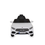 Акумулаторна кола Mercedes Benz CLS 350 Бяла, 12V, предни и задни светлини, отварящи се врати | Iguana.bg