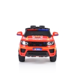 Акумулаторен джип SQUAD JC002 Оранж 12V, Предни и сигнални светлини, отварящи се врати | Iguana.bg