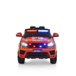Акумулаторен джип SQUAD JC002 Бял 12V, Предни и сигнални светлини, отварящи се врати | Iguana.bg
