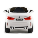 Акумулаторен джип BMW X6M Червен, 12V с меки гуми, кожена седалка и отварящи се врати | Iguana.bg