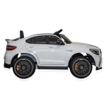 Акумулаторен джип Mercedes GLC 63S AMG Бял, 12V с меки гуми и отварящи се врати | Iguana.bg