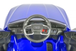 Акумулаторен джип Audi Sportback 4x4 12V Син с меки гуми и отварящи се врати | Iguana.bg
