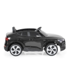 Акумулаторен джип Audi Sportback 4x4 12V Черен с меки гуми и отварящи се врати | Iguana.bg