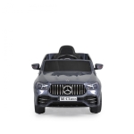 Акумулаторен джип Mercedes M Class Сребрист, 12V с меки гуми и кожена седалка | Iguana.bg