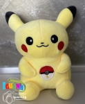 Плюшена играчка Пикачу/Pikachu, 25см Pokemon, Покемон плюшен