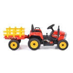 Акумулаторен трактор Farmer Червен 12V с ремарке | Iguana.bg