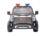 Акумулаторен джип GMC Police Licensed 12V, с кожена седалка и отварящи се врати | Iguana.bg