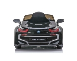 Лицензирана Акумулаторна кола  BMW i8 COUPE Черна, 12V с отварящи се врати и предни и задни светлини | Iguana.bg