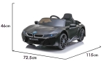 Лицензирана Акумулаторна кола  BMW i8 COUPE Черна, 12V с отварящи се врати и предни и задни светлини | Iguana.bg