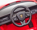 Лицензирана Акумулаторна кола Lamborgini Sian Червена, 12V с отварящи се нагоре врати | Iguana.bg