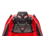 Лицензирана Акумулаторна кола Lamborgini Sian Червена, 12V с отварящи се нагоре врати | Iguana.bg