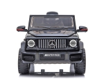 Лицензиран Акумулаторен джип Mercedes AMG G63 Сребрист, 12V с три скорости и меки гуми | Iguana.bg