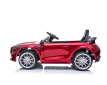 Лицензирана Акумулаторна кола Mercedes Benz GT R Червен металик, 12V с кожена седалка и меки гуми | Iguana.bg