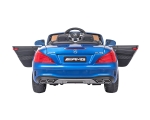 Лицензирана Акумулаторна кола Mercedes Benz SL65 Синя, 12V с предни и задни светлини и амортисьори | Iguana.bg