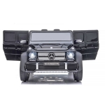Лицензиран Акумулаторен джип Mercedes Maybach G650 Черен металик 12V с LED светлини и кожена седалка | Iguana.bg