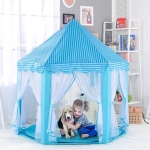 Детска Шатра PALACE Синя 135 x 135x 140см