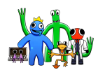 Плюшени Рейнбоу Френдс 30см, Rainbow Friends Roblox