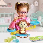 Образователна и забавна игра с Маймунка везна и Цифри