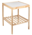 Помощна дървена масичка 36х34.5х45см