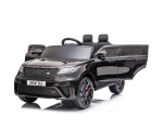 Лицензиран Акумулаторен джип Range Rover Velar 12V, Черен с отварящи се врати и LED светлини | Iguana.bg
