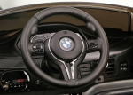 Лицензиран, Акумулаторен джип BMW X6M Черен, 12V с Предни и задни светлини | Iguana.bg
