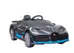 Лицензирана Акумулаторна кола Bugatti Divo 12V, Черна, отварящи се врати и скорости | Iguana.bg