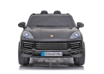 Лицензиран Акумулаторен джип Porsche Cayenne S, Черен, 12V с две места и светлини | Iguana.bg