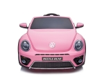 Лицензирана Акумулаторна кола Volkswagen Beetle Жълта, 12V с две места и Bluetooth | Iguana.bg