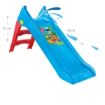 Детска Водна Пързалка Mochtoys с Принт, Синя, за деца до 50кг, дължина на улея 140см | Iguana.bg