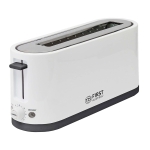 Тостер First FA-5368-4, Бял, до 900W, 2 филии, 7 степени на изпичане | Iguana.bg