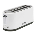 Тостер First FA-5368-5, Бял, до 1400W, 4 филии, 7 степени на изпичане | Iguana.bg