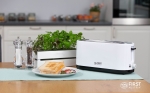 Тостер First FA-5368-5, Бял, до 1400W, 4 филии, 7 степени на изпичане | Iguana.bg