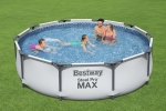 Сглобяем басейн Bestway Steel Pro, Кръгъл 305 X 76см, 4678литра, с помпа и филтър | Iguana.bg