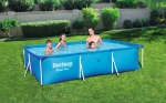 Сглобяем басейн Bestway Steel Pro, Правоъгълен 300 X 201 X 66см, 3300литра, Тръбна конструкция | Iguana.bg