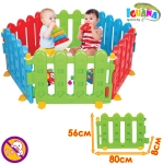 Детска ограда за игра - сглобяема площадка с разнообразни форми и ярки цветове | Iguana.bg