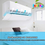 Дефлектор за климатик с дупки, телескопичен, от 52 до 92см - Iguana.bg