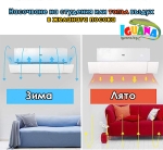 Дефлектор за климатик с дупки, телескопичен, от 52 до 92см - Iguana.bg