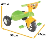 Детски мотор с педали Smart, 3 цвята, Клаксон, до 35кг | Iguana.bg