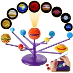 Образователна играчка планетариум с проектор STEM Rotating Planet, Слънчевата система 8 планети | Iguana.bg