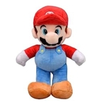 Детска плюшена играчка Super Mario, Супер Марио 65см, Мека, реалистичен вид | Iguana.bg