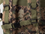 Голяма Военна раница 48,5L тактическа водоустойчива пиксел камуфлаж