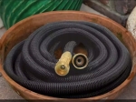 Разтегателен градински маркуч подсилен с калъф и стойка X-Hose PRO
