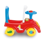 Кола за возене, бутане с крака, звук клаксон DOLU FISHER PRICE, Ride-On