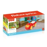Кола за возене, бутане с крака, звук клаксон DOLU FISHER PRICE, Ride-On
